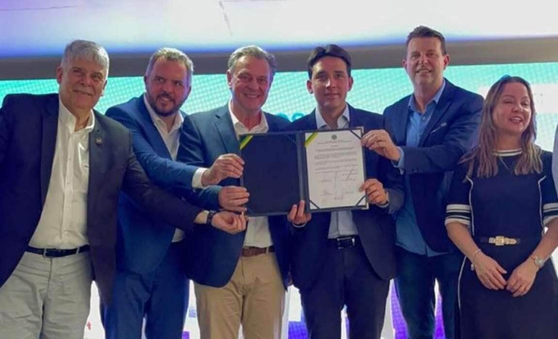 Em Mato Grosso, ministros Carlos Fávaro e Silvio Costa anunciam início das obras de modernização do aeroporto de Sorriso