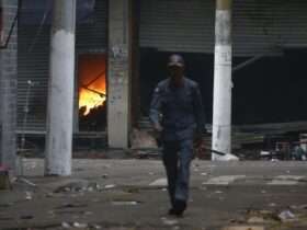 São Paulo (SP), 30/10/2024 - Incêndio de grandes proporções atingiu Shopping Center na região do Brás em São Paulo. Foto: Paulo Pinto/Agência Brasil