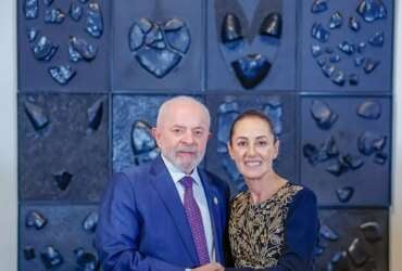 México, Cidade do México. 01/10/2024 - Presidente da República, Luiz Inácio Lula da Silva, durante reunião com a Presidenta eleita do México, Claudia Sheinbaum. Foto: Ricardo Stuckert/PR