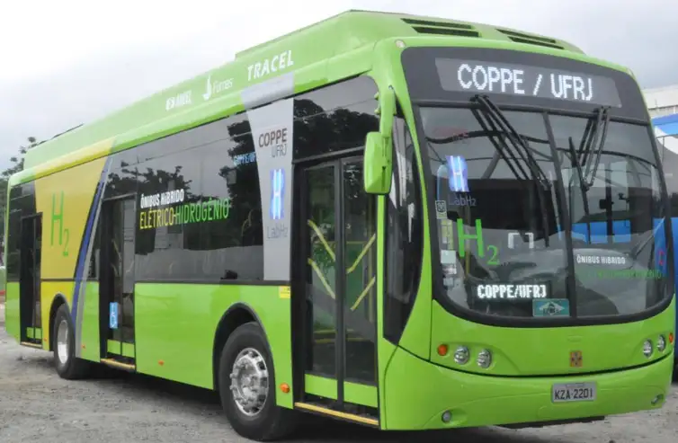 Rio de Janeiro (RJ), 30/09/2024 - Ônibus de hidrogênio. Capitais na contramão de meta para redução de emissões. Foto: UFRJ/Divulgação