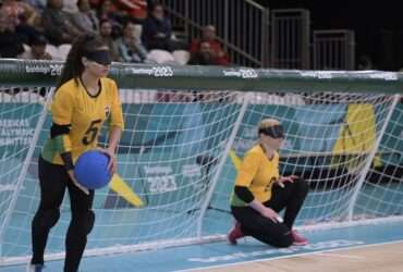 Seleção feminina de goalball consegue vaga para Paralimpíada de Paris