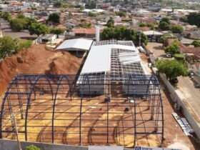 Nova escola de Barra do Garças já está com 60% de obra concluída