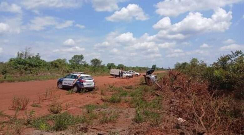 Acidente deixa idoso morto e outras duas pessoas feridas em zona rural de Mato Grosso