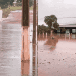 Chuva forte provoca alagamentos e prejuízos em Pontes e Lacerda