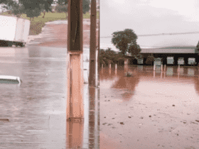 Chuva forte provoca alagamentos e prejuízos em Pontes e Lacerda