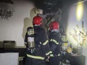 Corpo de Bombeiros controla incendio em apartamento de Rondonopolis apos rapida acao dos moradores