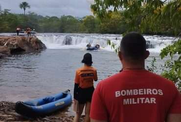 Corpo de Bombeiros realiza ação de prevenção e segurança durante campeonato de Rafting em Mato Grosso