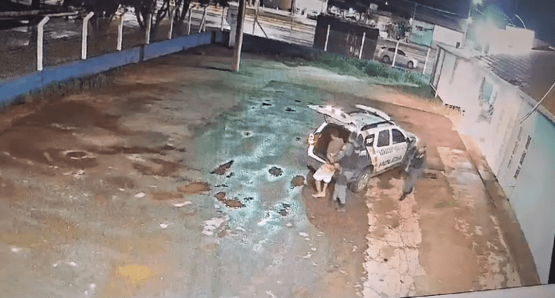 Foragido por violência doméstica é preso após ser flagrado por câmeras de segurança em Cuiabá