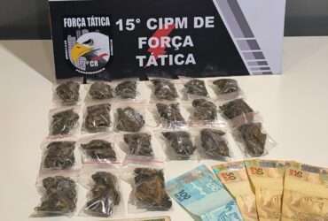 Força Tática apreende drogas e prende três em Mato Grosso