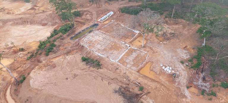 Operação na TI Sararé, em Mato Grosso - Foto: Fiscalização Ibama