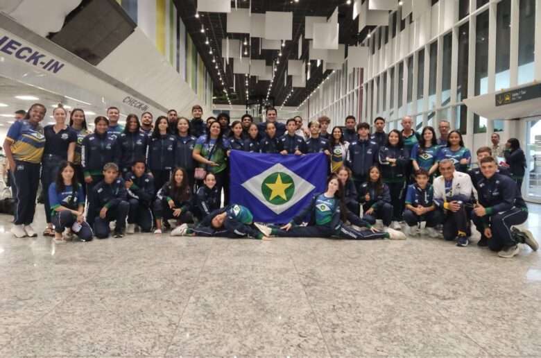 Jovens atletas de Mato Grosso levam a bandeira do Estado para os Jogos da Juventude