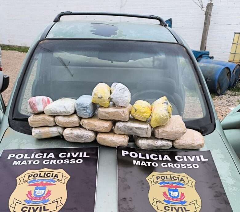 Motorista é preso transportando 18 tabletes de maconha na fronteira de Mato Grosso e Bolívia