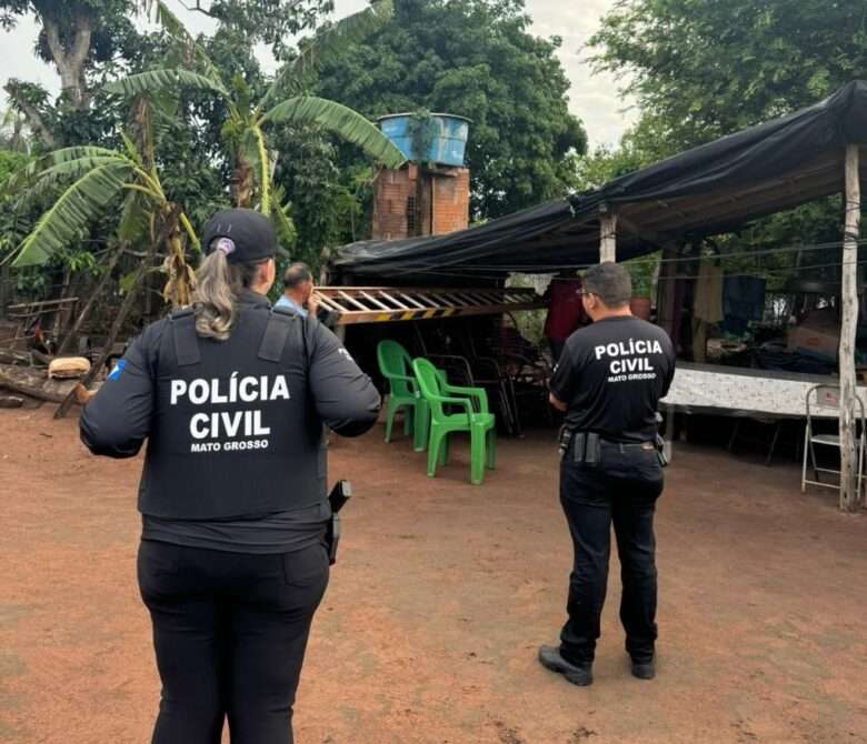 Polícia Civil prende homem condenado por estupro de vulnerável em Cáceres