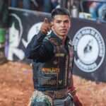 Rogerio Venancio na Final da PBR em Barretos Foto Rodolfo Lesse