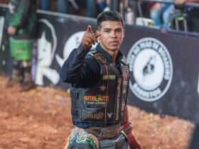 Rogerio Venancio na Final da PBR em Barretos Foto Rodolfo Lesse