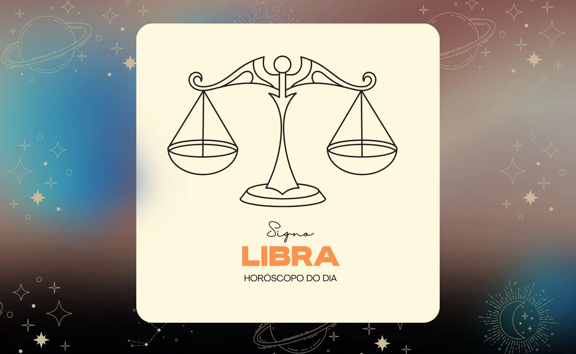 Signo de Libra - CenárioMT/Canva