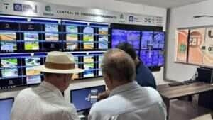 Sinop ganha reforço na segurança com a instalação de 71 câmeras do programa Vigia Mais MT