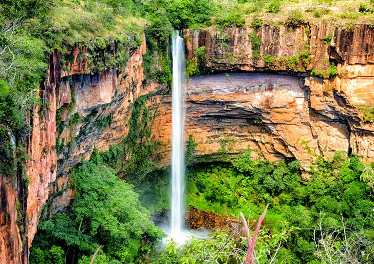 Véu de Noiva em Chapada dos Guimarães