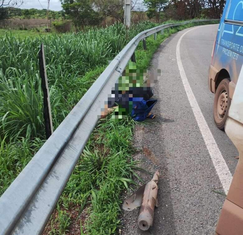 Homem morre após perder controle da moto na MT-241, em Nobres