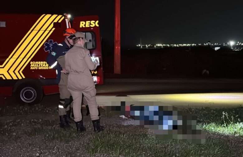 Acidente na BR-163 em Sorriso deixa motociclista morto