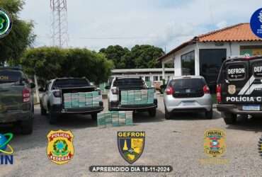 Operação apreende 150 tabletes de cocaína e desarticula esquema de tráfico na zona rural de Tangará da Serra