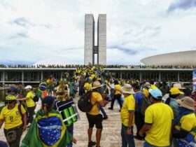 Brasília (DF), 08.01.2023 - Manifestantes golpistas invadem o Congresso Nacional, STF e Palácio do Planalto. Foto: Marcelo Camargo/Agência Brasil/Arquivo