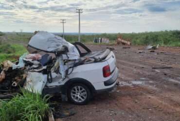 Grave acidente na MT-240 deixa um morto em Água Boa