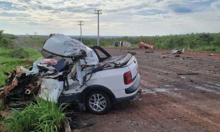 Grave acidente na MT-240 deixa um morto em Água Boa