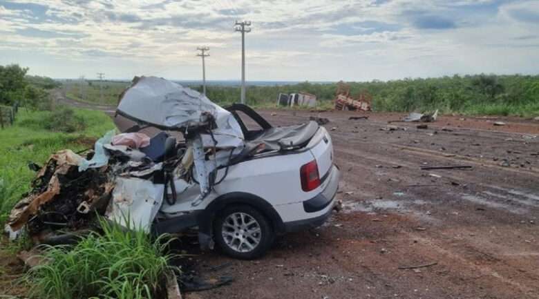 Grave acidente na MT-240 deixa um morto em Água Boa