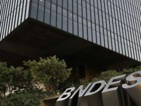 Edifício sede do BNDES, Banco Nacional de Desenvolvimento Econômico e Social, no Centro do Rio.