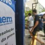 São Paulo (SP), 10/11/2024 - Estudantes  no segundo dia de provas do ENEM na UNIP Vergueiro em São Paulo. Foto: Paulo Pinto/Agência Brasil