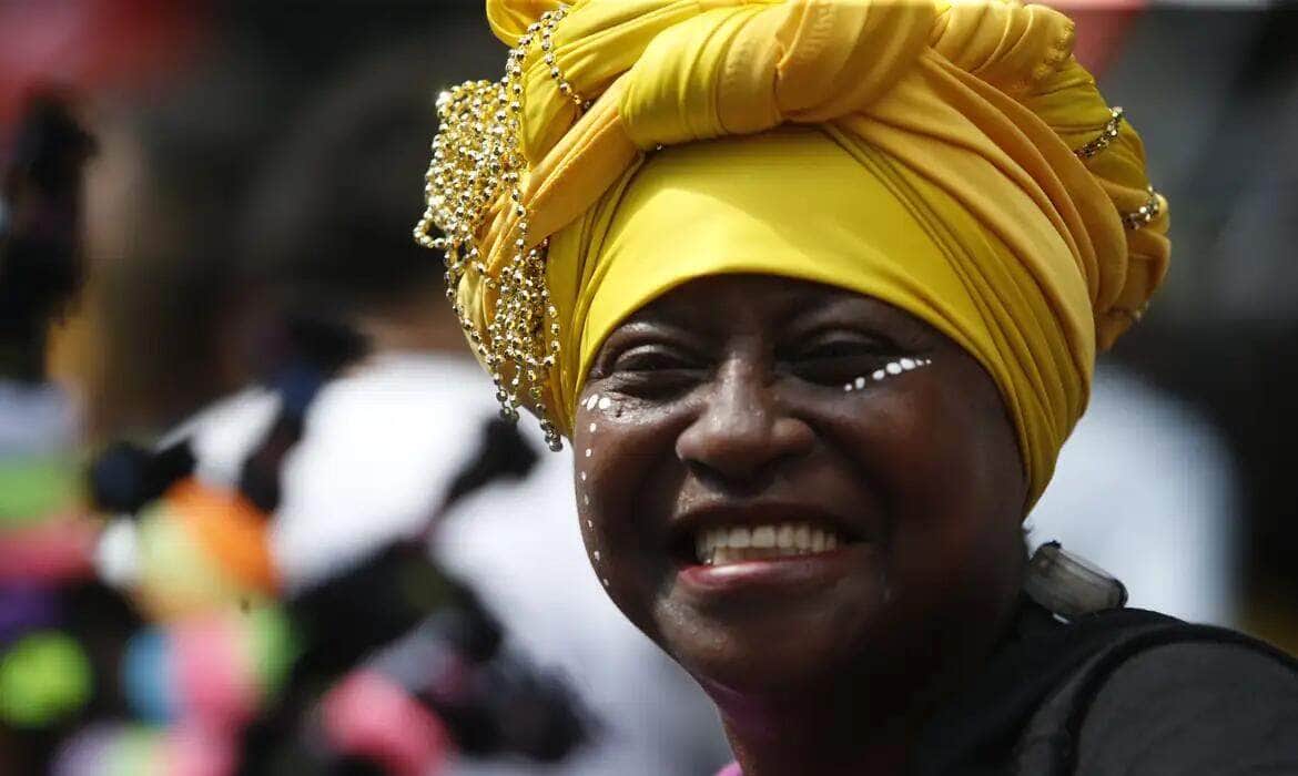 São Paulo (SP), 20/11/2024 - 21ª Marcha daConsciência Negra na avenida Paulista em São Paulo. Foto: Paulo Pinto/Agência Brasil