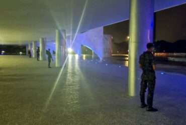 Brasília (DF) 13/11/2024 - Palácio  do Planalto com segurança reforçada após explosões perto do STF; prédio é evacuado, uma pessoa morreu.
Foto: Pedro Rafael/Agência Brasil