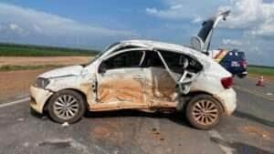 Grave acidente deixa duas pessoas mortas e cinco feridas na MT-242 em Ipiranga do Norte