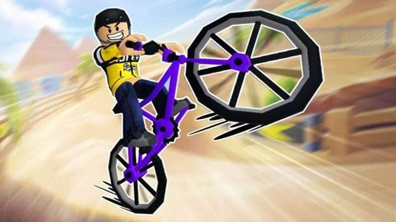 Jogo de bicicleta BMX no Roblox