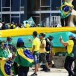 Brasília-DF, 08/01/2023, Manifestantes invadem o Congresso, o STF e o Palácio do Planalto em 08 de Janeiro de 2023. Foto: Marcelo Camargo/Agência Brasil