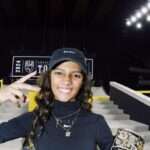 Rayssa Leal é campeã da etapa de Tóquio da SLS - circuito mundial de skate street - em 23/11/2024