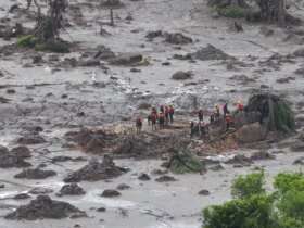 fotos do local onde aconteceu a tragédia pelos os rezidos de menerios das barragens de Santarem e Fundão,na cidade de Bento Rodrigues distrito de Mariana.
Antonio Cruz/ Agência Brasil/Arquivo