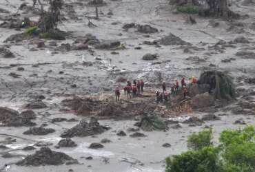 fotos do local onde aconteceu a tragédia pelos os rezidos de menerios das barragens de Santarem e Fundão,na cidade de Bento Rodrigues distrito de Mariana.
Antonio Cruz/ Agência Brasil/Arquivo