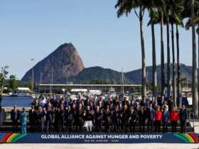 Rio de Janeiro(RJ), 18/11/2024 - Fotografia oficial Aliança global contra a fome e a pobreza G20 Brasil
Foto: Tânia Rêgo/Agência Brasil