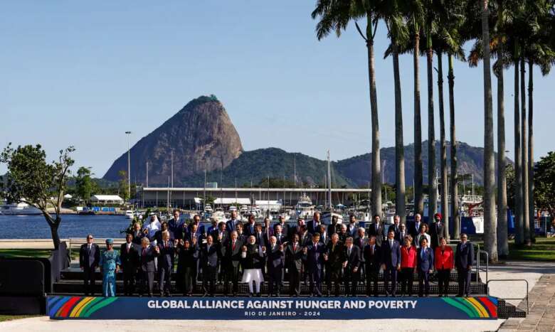 Rio de Janeiro(RJ), 18/11/2024 - Fotografia oficial Aliança global contra a fome e a pobreza G20 Brasil
Foto: Tânia Rêgo/Agência Brasil