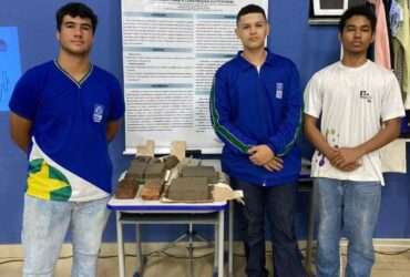 Estudantes de Mato Grosso desenvolvem tijolo sustentável à base de resíduos de algodão