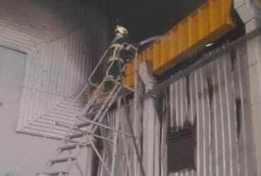 Corpo de Bombeiros de Mato Grosso combate incêndio em fábrica de transformadores