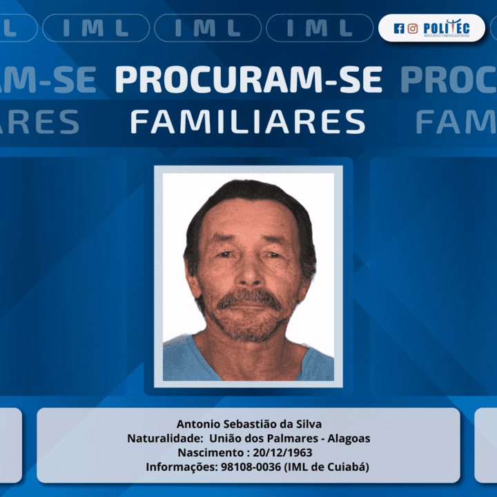 Politec procura por familiares para liberação de vítima em Mato Grosso