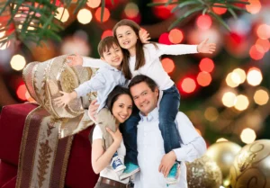 Presente de natal para os pais