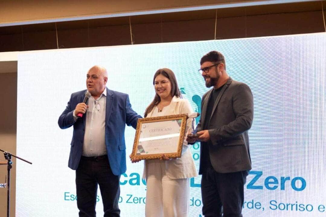 Sorriso recebe prêmio “Educação Lixo Zero”