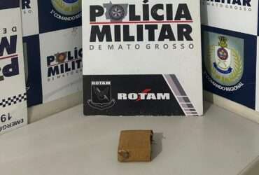 Adolescente desobedece ordem de parada e é detido com maconha durante operação da Polícia Militar