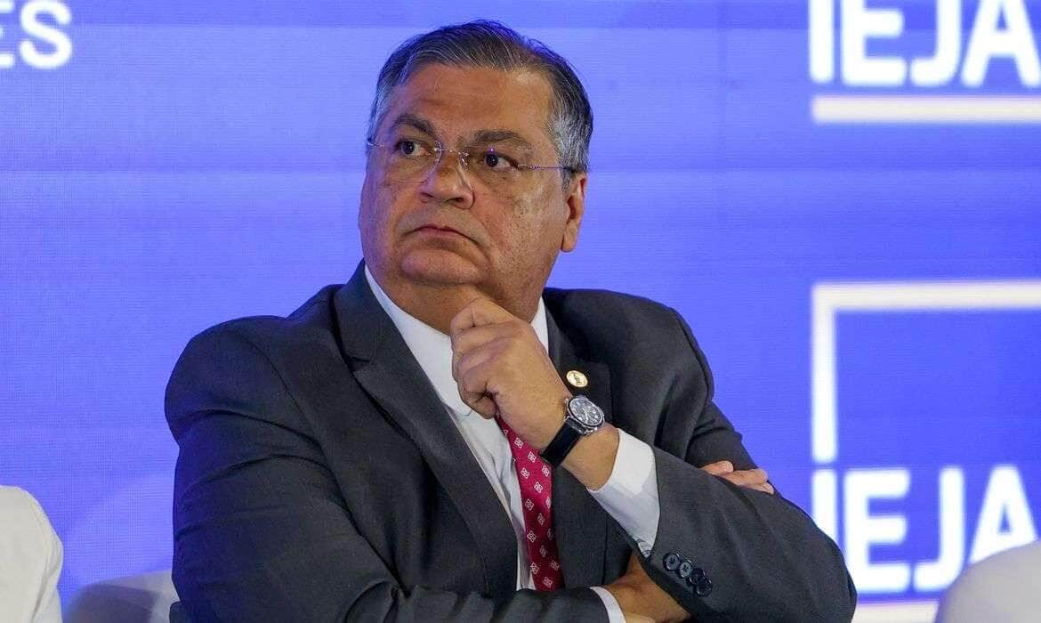 Brasília (DF) 14/08/2024 O ministro do STF, Flávio Dino, participa do seminário