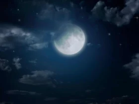 A lua hoje