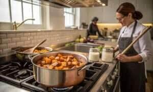 Batata doce caramelizada